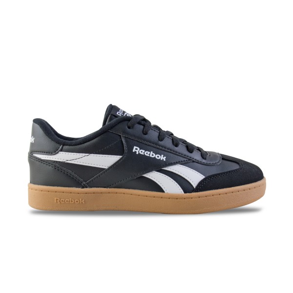 Reebok Smash Edge Tennis Monochrome Accents Εφηβικο Παπουτσι Μαυρο - Λευκο