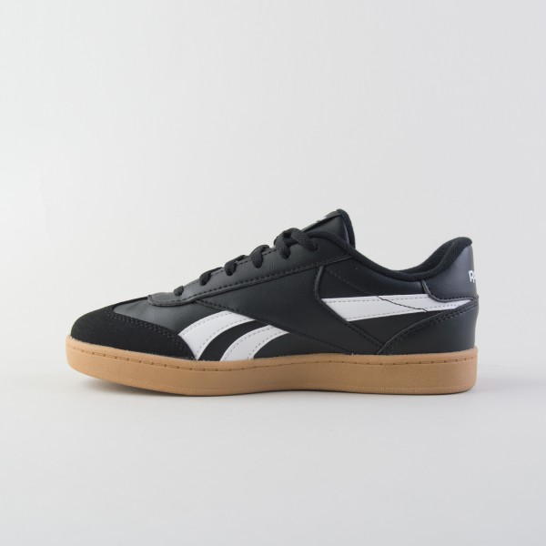 Reebok Smash Edge Tennis Monochrome Accents Εφηβικο Παπουτσι Μαυρο - Λευκο