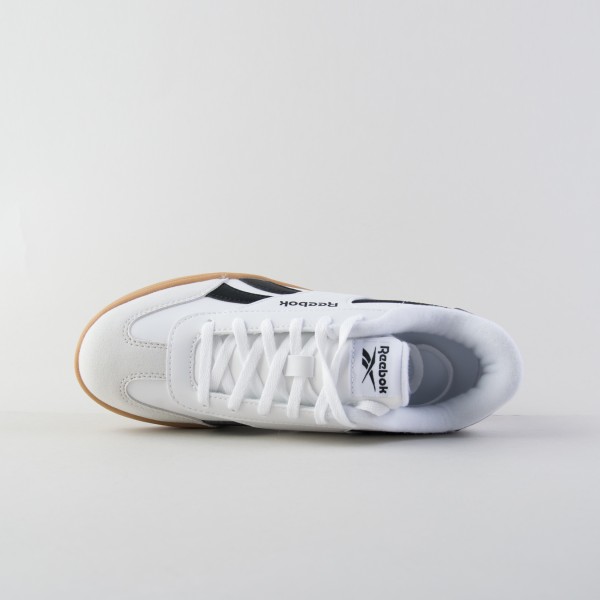 Reebok Smash Edge Tennis Monochrome Accents Εφηβικο Παπουτσι Λευκο - Μαυρο