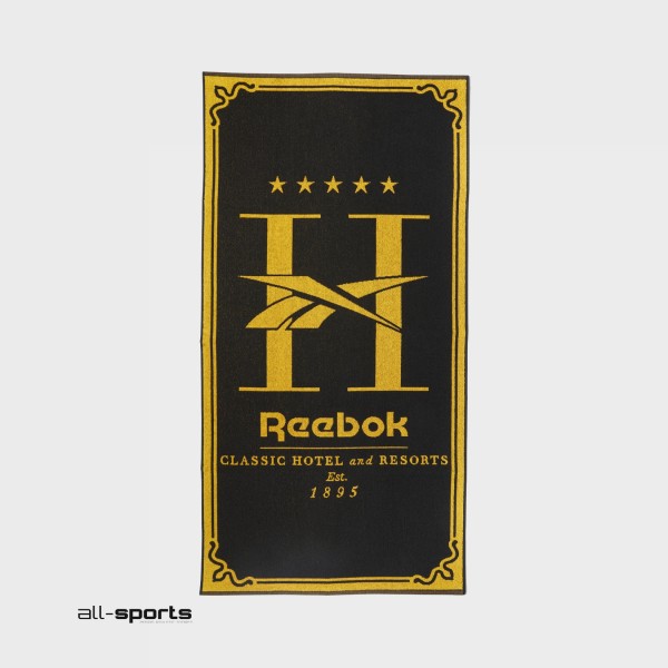 Reebok Hotel and Resorts Πετσετα Θαλλασης 140 x 70 Μαυρη