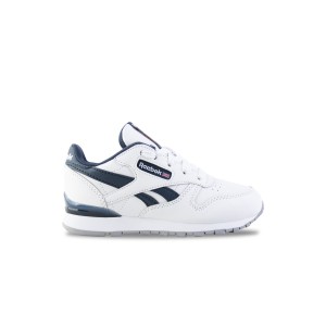 Reebok Classic Leather Step N Flash Παιδικο Παπουτσι Λευκο - Μπλε