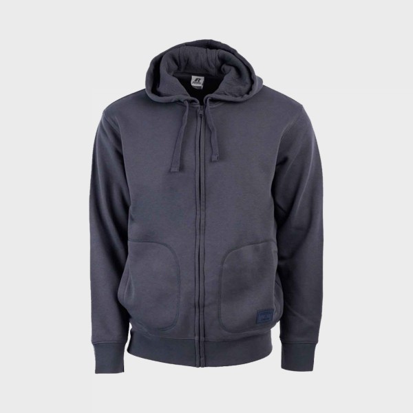 Russell Athletics Zip Through Hooded M