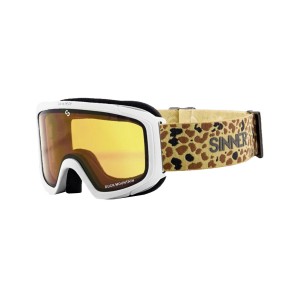 Sinner Duck Mountain Παιδικη Μασκα Σκι - Snowboard Λευκη - Ανιμαλ