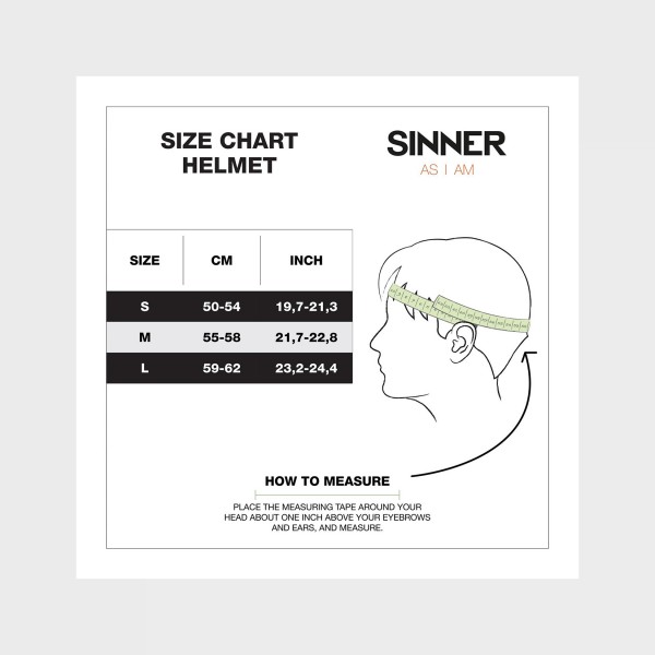 Sinner Crest Matte Ski White