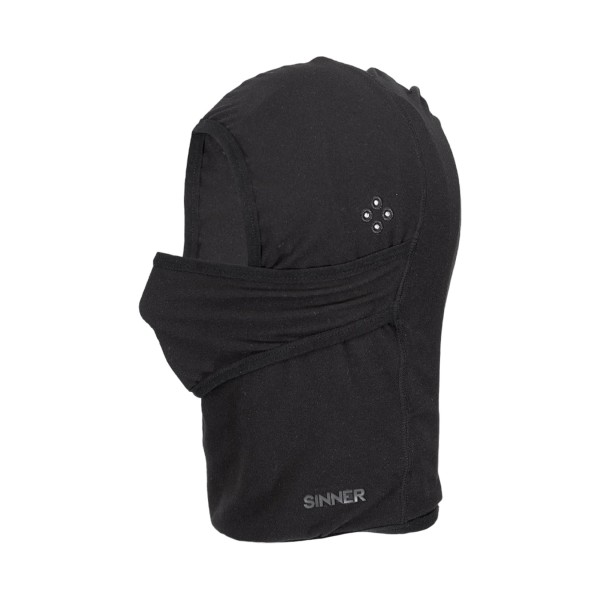 Sinner Fortress Fleece Unisex Μπαλακλαβα Μαυρη