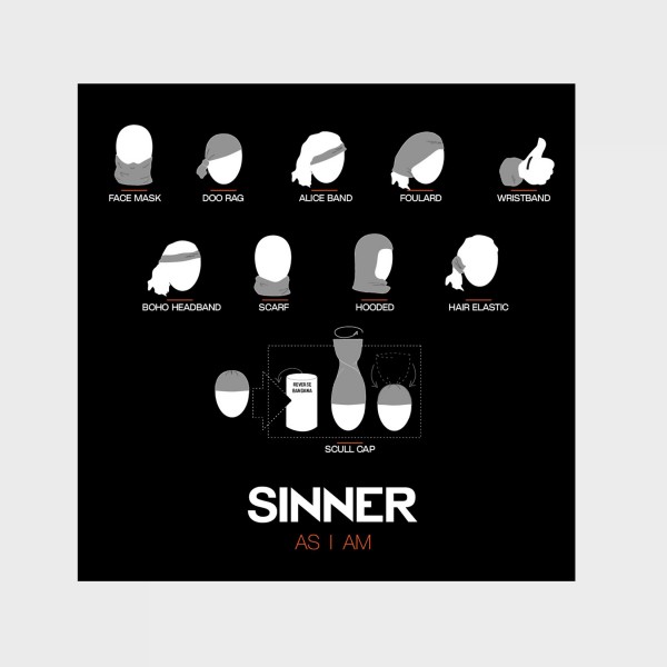 Sinner Bandana Camo Midnight