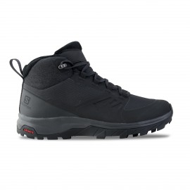 Salomon Outsnap ClimaShield Αδριαβροχο Γυναικειο Μποτακι Μαυρο