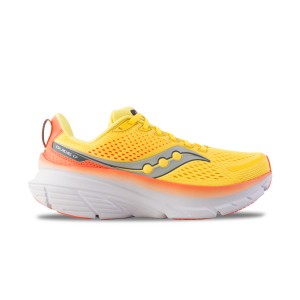 Saucony Guide 17 Running Ανδρικο Παπουτσι Κιτρινο - Πορτοκαλι