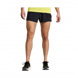 Saucony Outpace 2.5 Inhes Split Ανδρικο Σορτσακι Μαυρο