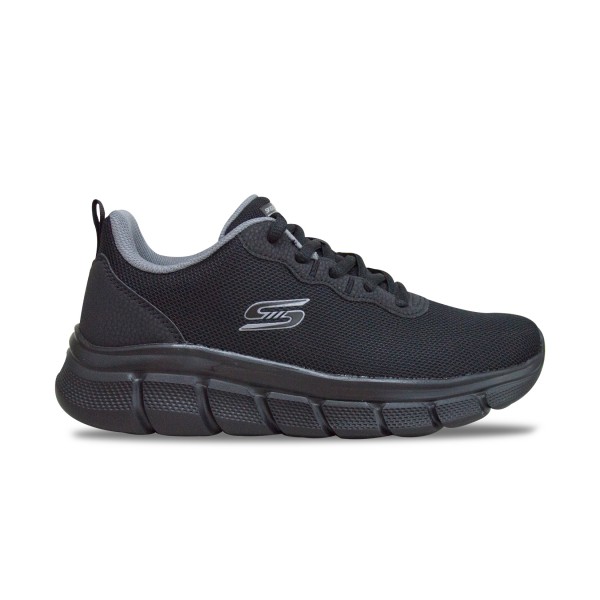 Skechers Icy Edge Bob Sport Flex Ανδρικο Παπουτσι Μαυρο