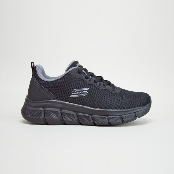 Skechers Icy Edge Bob Sport Flex Ανδρικο Παπουτσι Μαυρο