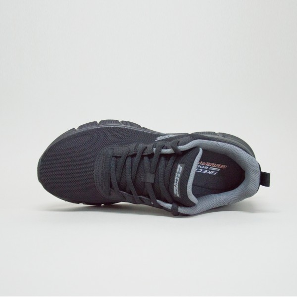 Skechers Icy Edge Bob Sport Flex Ανδρικο Παπουτσι Μαυρο