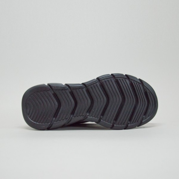 Skechers Icy Edge Bob Sport Flex Ανδρικο Παπουτσι Μαυρο