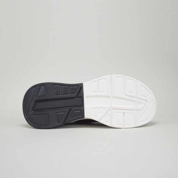 Skechers Slip Ins Engineered Knit Glide Ανδρικο Παπουτσι Μαυρο - Λευκο
