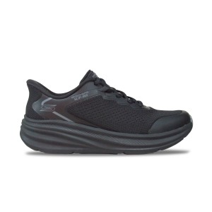 Skechers Slip Ins Knit Bungee Ανδρικο Παπουτσι Μαυρο