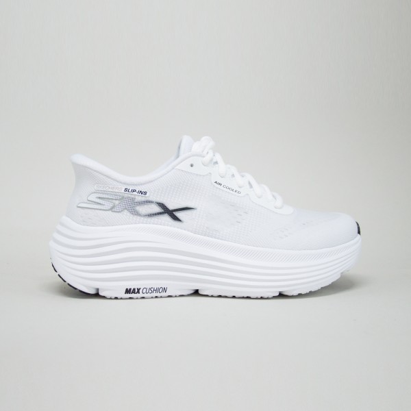 Skechers Slip Ins Max Cushioning Γυναικειο Παπουτσι Λευκο