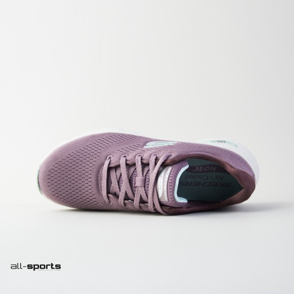 Skechers Arch Fit Sunny Outlook Γυναικειο Παπουτσι Μωβ