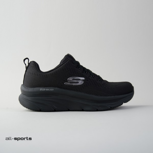 Skechers Relaxed Fit: D'Lux Walker Γυναικειο Παπουτσι Μαυρο