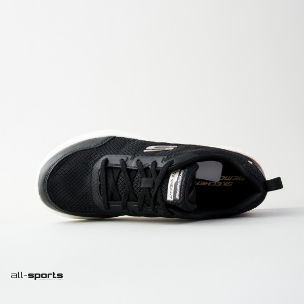 Skechers Skech-Air Dynamight Γυναικειο Παπουτσι Μαυρο - Λευκο