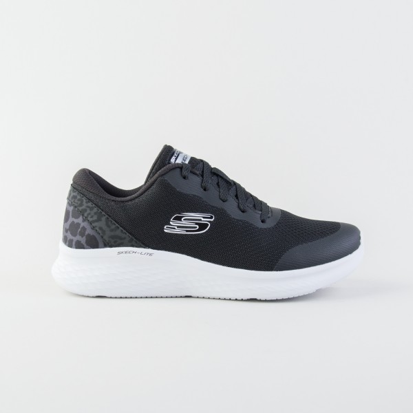 Skechers Skech - Lite Pro Leopard Print Γυναικειο Παπουτσι Μαυρο