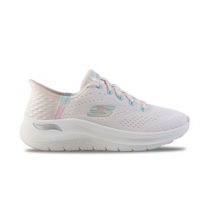 Skechers Arch Fit 2.0 Easy Chic Γυναικειο Παπουτσι Ροζ