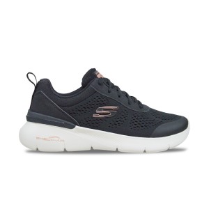 Skechers New Heights Dynamight 2.0 Γυναικειο Παπουτσι Μαυρο - Λευκο