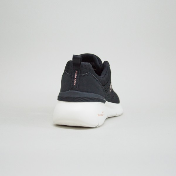 Skechers New Heights Dynamight 2.0 Γυναικειο Παπουτσι Μαυρο - Λευκο