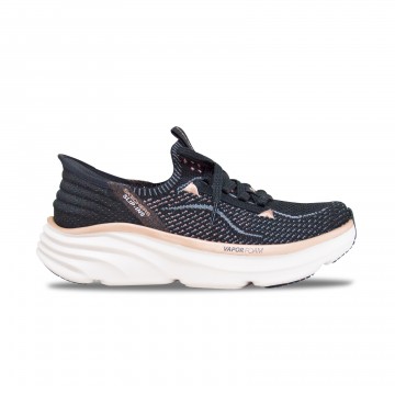 Skechers D Lux Vapor Evening Glowing Γυναικειο Παπουτσι Μαυρο - Ροζ Χρυσο