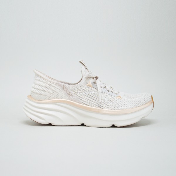 Skechers D Lux Vapor Evening Glowing Γυναικειο Παπουτσι Μπεζ - Χρυσο