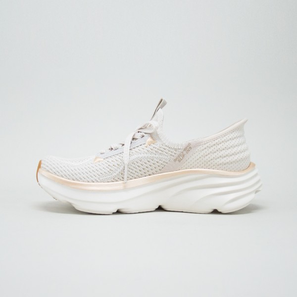 Skechers D Lux Vapor Evening Glowing Γυναικειο Παπουτσι Μπεζ - Χρυσο