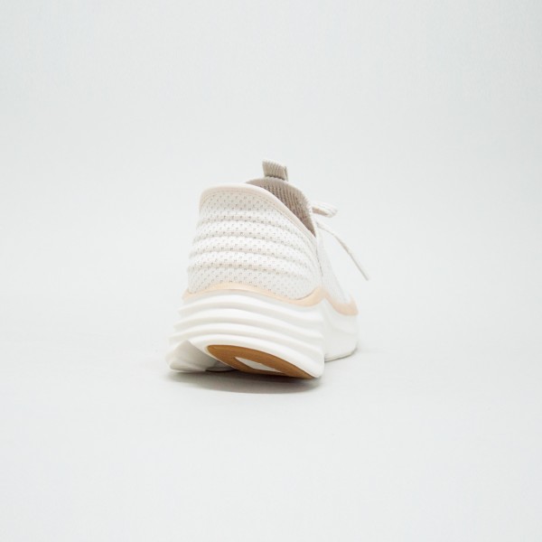 Skechers D Lux Vapor Evening Glowing Γυναικειο Παπουτσι Μπεζ - Χρυσο