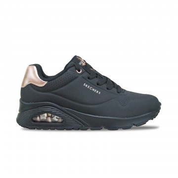 Skechers Uno Golden Air Sneakers Γυναικειο Παπουτσι Μαυρο
