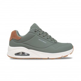 Skechers Suited On Air Uno Sneakers Ανδρικο Παπουτσι Λαδι