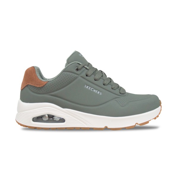 Skechers Suited On Air Uno Sneakers Ανδρικο Παπουτσι Λαδι