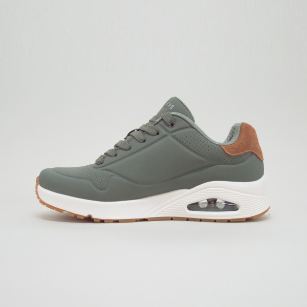 Skechers Suited On Air Uno Sneakers Ανδρικο Παπουτσι Λαδι