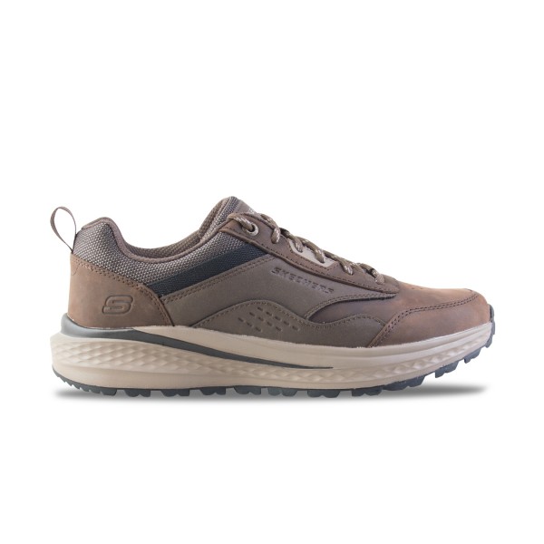 Skechers Slade Ultra Peralto Leather Ανδρικο Παπουτσι Καφε