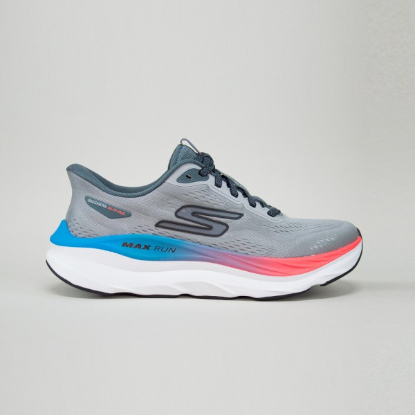 Skechers Slip Ins Engineered Knit Ανδρικο Παπουτσι Γκρι