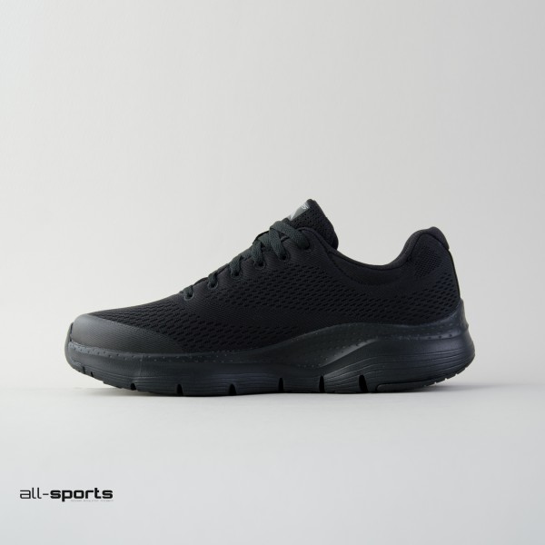 Skechers Arch Fit Ανδρικο Παπουτσι Μαυρο