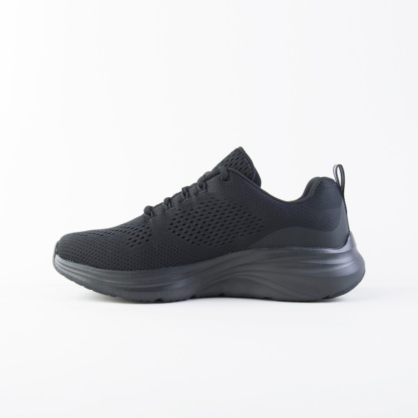 Skechers Engineered Mesh Lace Up Air Cool Ανδρικο Παπουτσι Μαυρο
