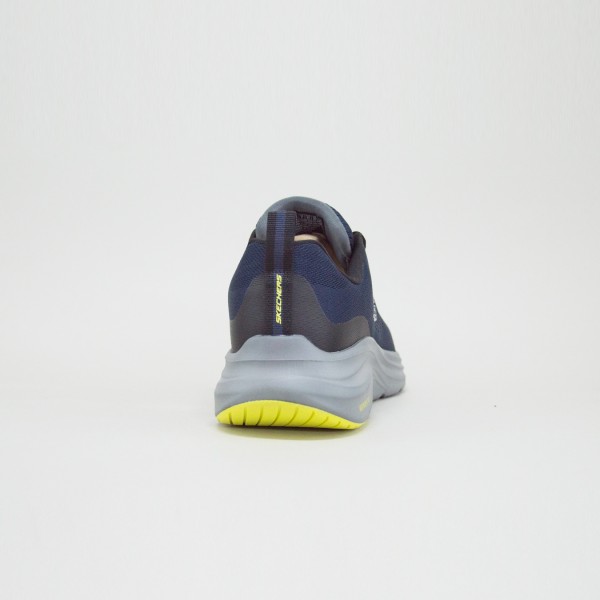 Skechers Engineered Mesh Lace Up Air Cool Ανδρικο Παπουτσι Μπλε