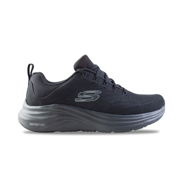 Skechers Engineered Mesh Lace Up Low Ανδρικο Παπουτσι Μαυρο