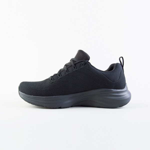 Skechers Engineered Mesh Lace Up Low Ανδρικο Παπουτσι Μαυρο