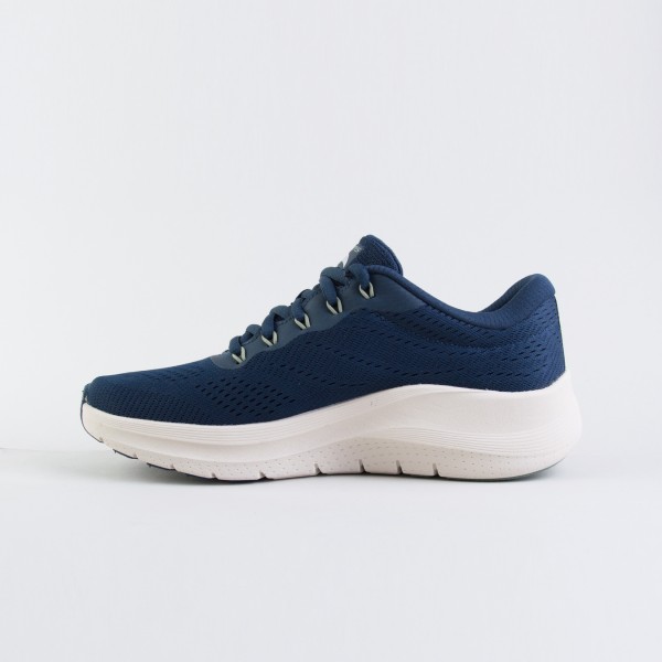 Skechers Arch Fit Engineered Mesh Lace Up Ανδρικο Παπουτσι Μπλε