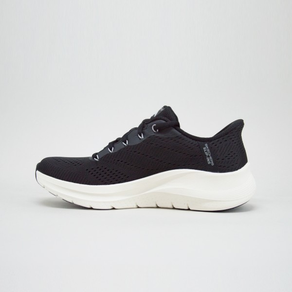 Skechers Slip Ins Arch Fit Engineered Mesh Ανδρικο Παπουτσι Μαυρο