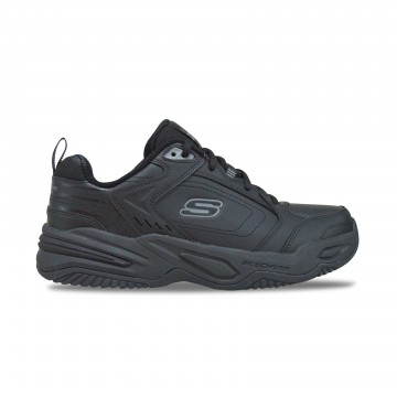 Skechers Delck Memory Foam EveryDay Ανδρικο Παπουτσι Μαυρο