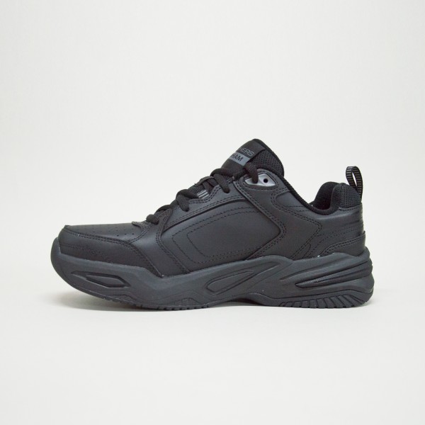 Skechers Delck Memory Foam EveryDay Ανδρικο Παπουτσι Μαυρο