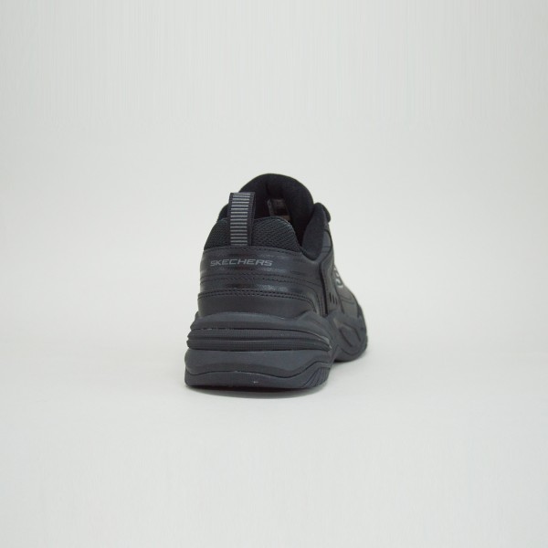 Skechers Delck Memory Foam EveryDay Ανδρικο Παπουτσι Μαυρο