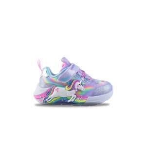 Skechers Unicorn Chaser Graphic Running Βρεφικο Παπουτσι Μωβ