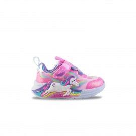 Skechers Unicorn Chaser Lights Running Βρεφικο Παπουτσι Πολυχρωμο