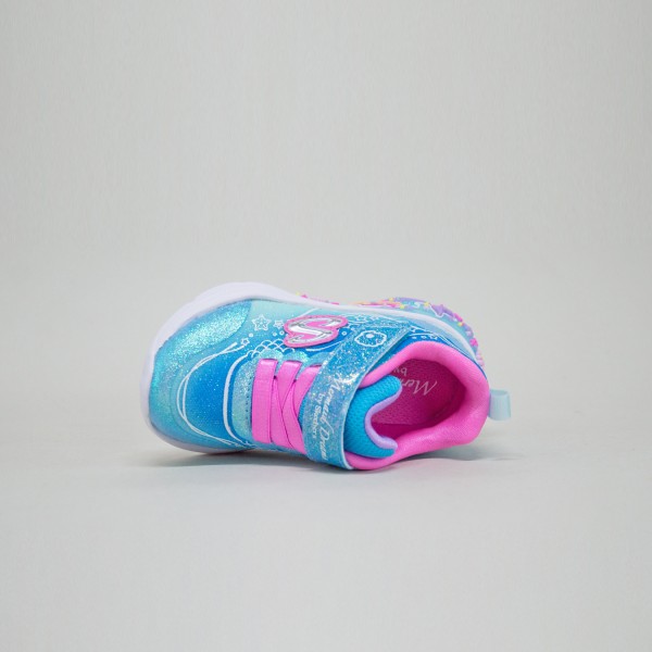 Skechers My Dreams Lit Mermaid Βρεφικο Παπουτσι Μπλε